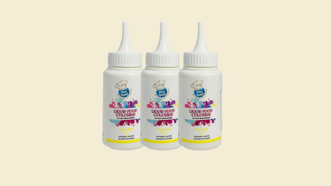 Liquid Food Colouring 150g (Pack of 6) | Vibrant and Consistent Colors for Baking & Cooking