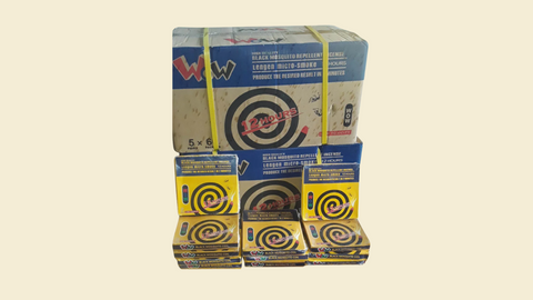 Wow Mosquito Coil (Box) (Pack of 12) | Fast-Acting Mosquito Repellent | Up to 14 Hours of Protection