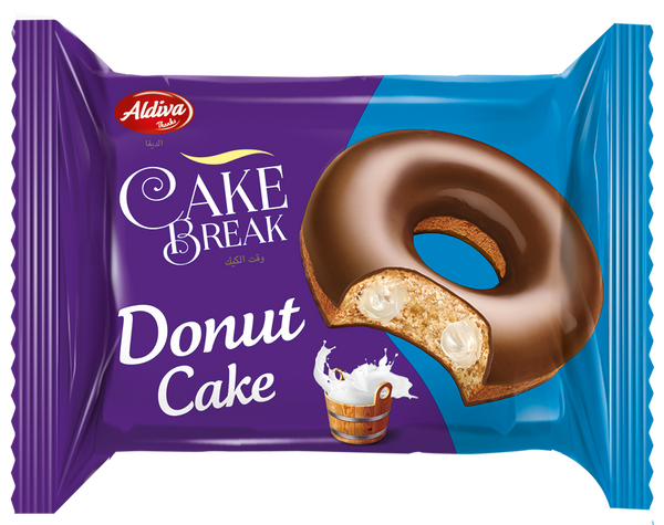 Cake Break Donut Cake (24 pcs) | Soft & Fluffy Donut with Sweet Icing