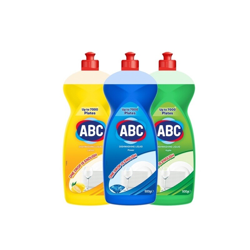 ABC Dishwashing Liquid 500g (Pack of 12)