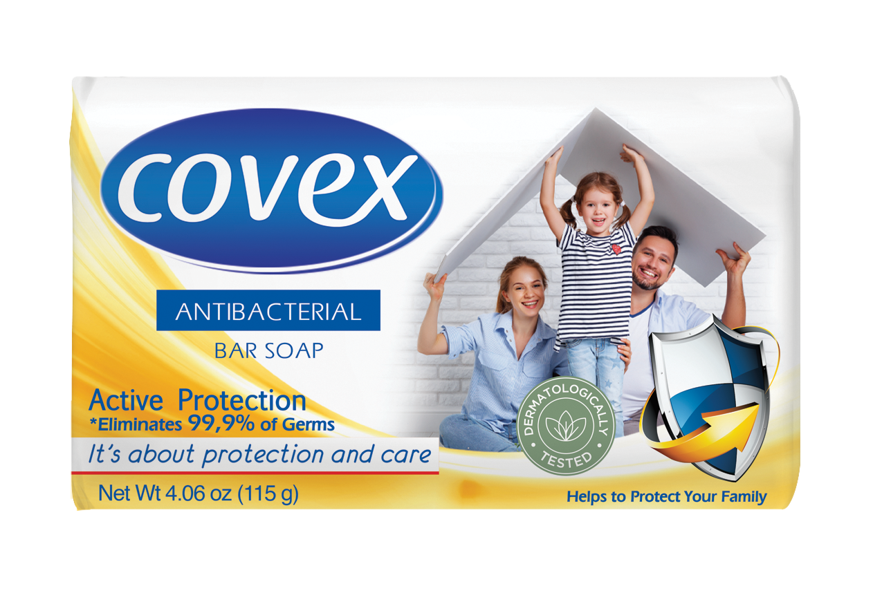 Covex Antibacterial Soap 115g (36pcs)