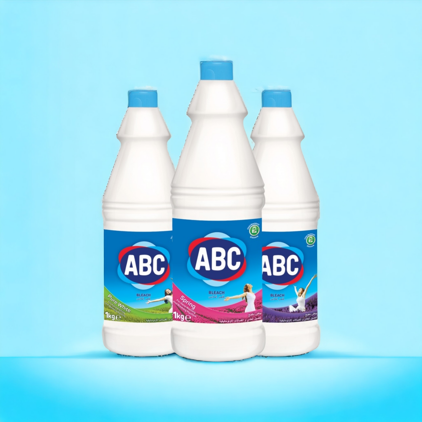 ABC Bleach 1L (Pack of 9)