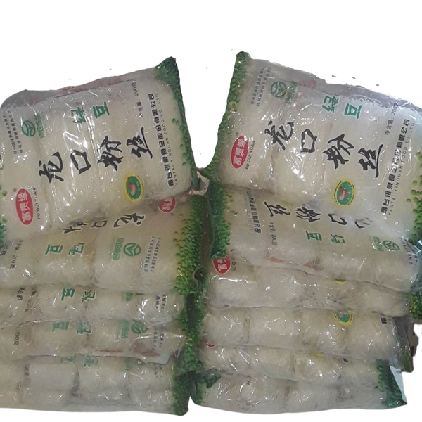 Longkou Vermicelli (Bag of 50) | Thin, Weightless Noodles for Soups, Stir-Fry & Salads | 200g Each