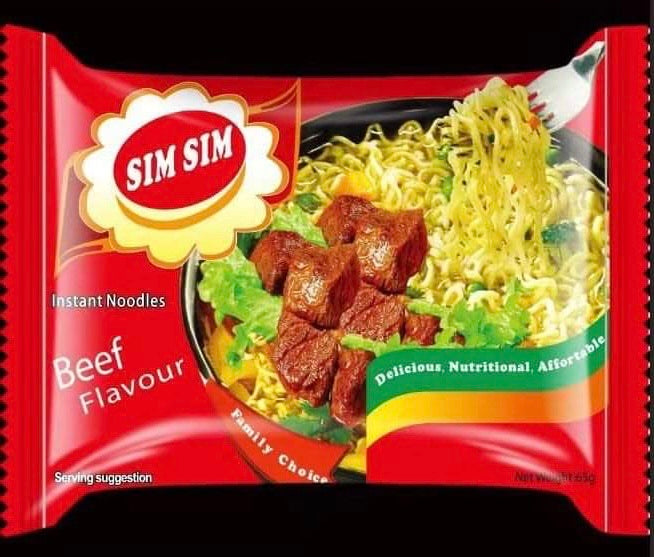 Sim Sim Instant Noodles 65g